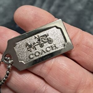 Coach Metal Keychain/BagTag